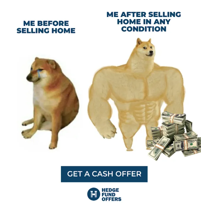 Ad account screenshot: meme creative 1